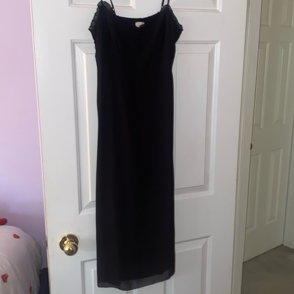 Wilfred Black Midi Dress